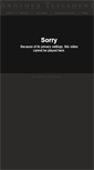 Mobile Screenshot of anothertestamentofchrist.com